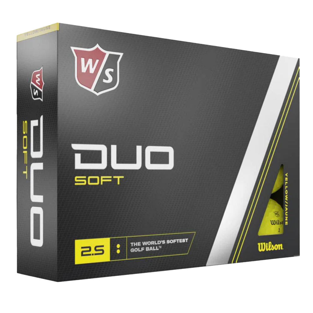 Duo Soft Yellow 12 Golf Balls