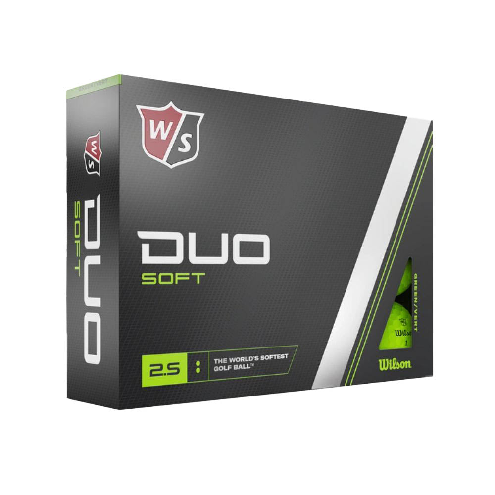 Duo Soft Green 12 Golf Balls