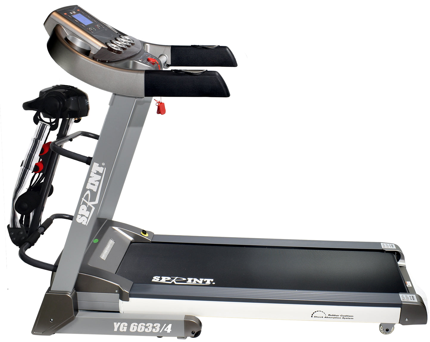 Treadmill Multifunction  120KG  DC MOTOR YG 6633/4