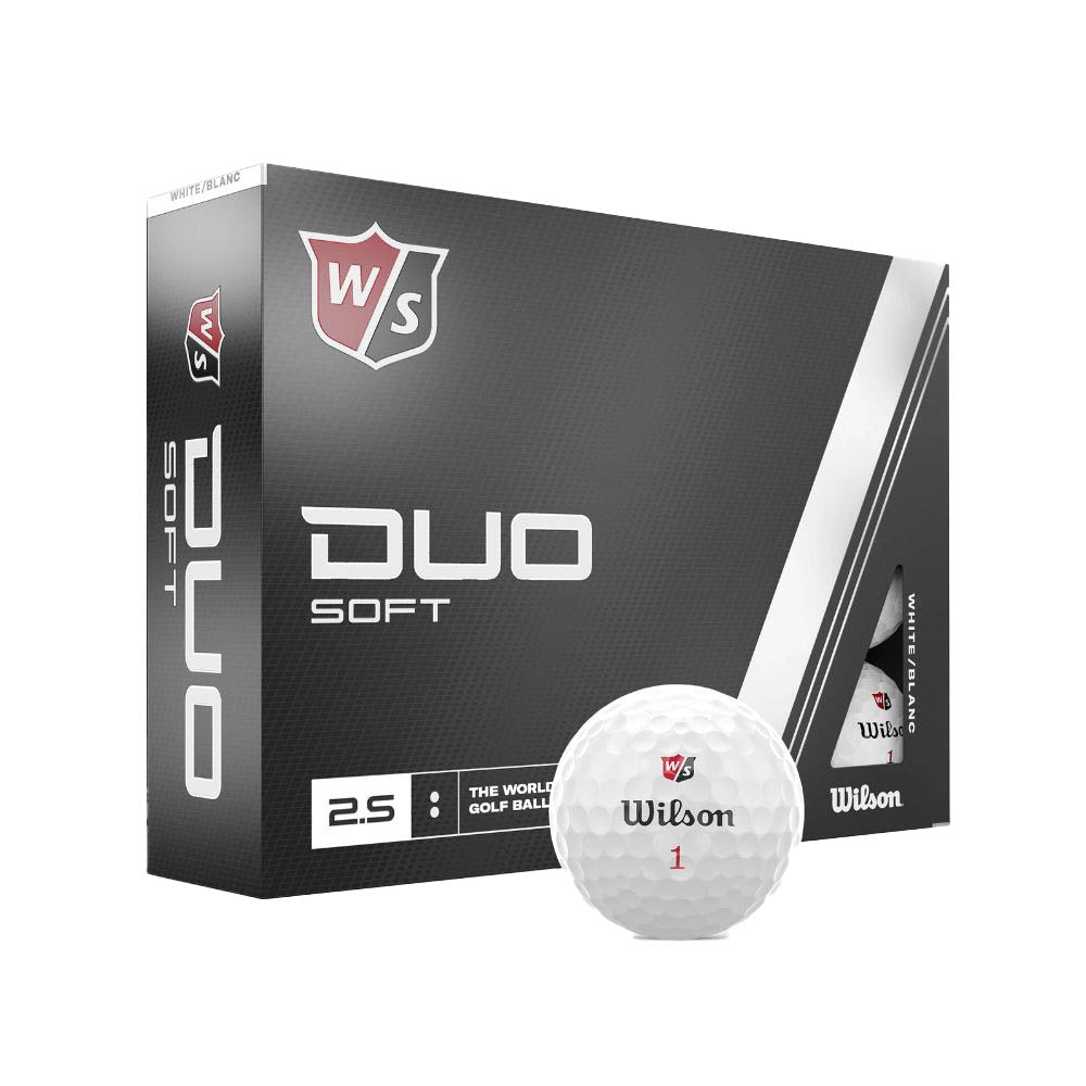 Duo Soft White 12 Golf Balls